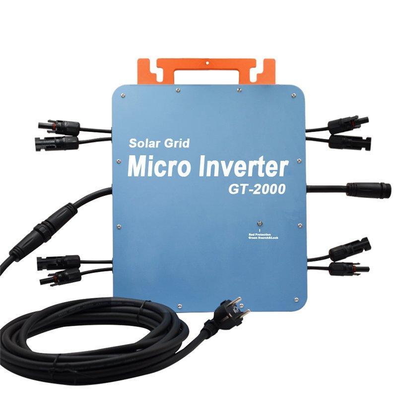 Инвертор микросетевой 2000W 4 MPP трекера WiFi (арт. 25-5081039)