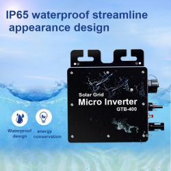 Инвертор микро солнечный 400W DC-AC для панели (арт. 25-5081041)