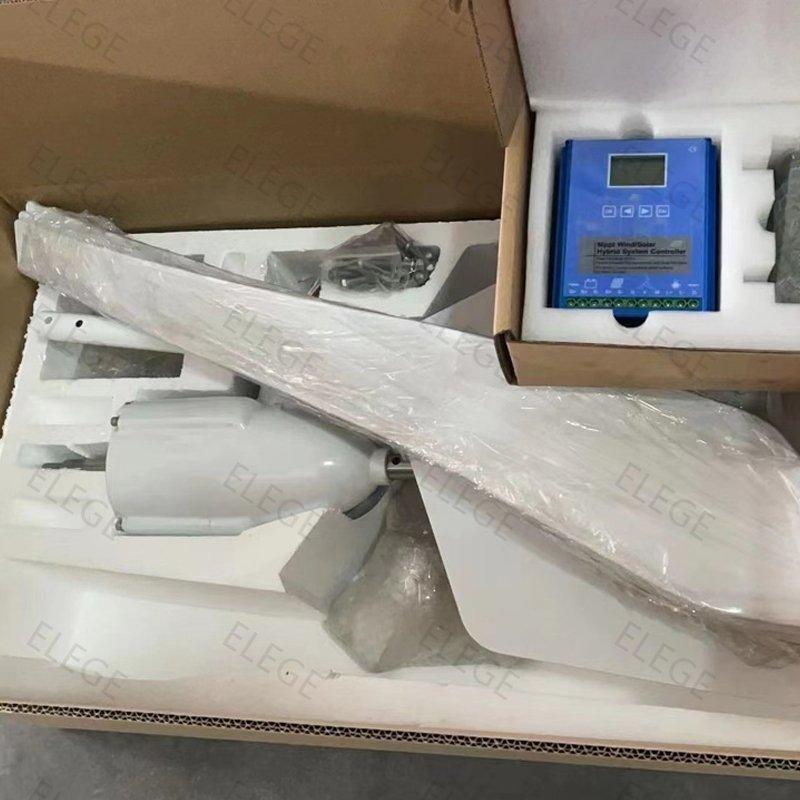 Ветрогенератор горизонтальный 24V 48V 1-5KW 1000-5000W (арт. 25-5081069)