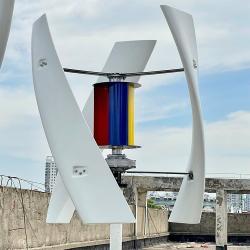 Турбина ветровая вертикальная 1-10 кВт с магнитным генератором (арт. 25-5081097)