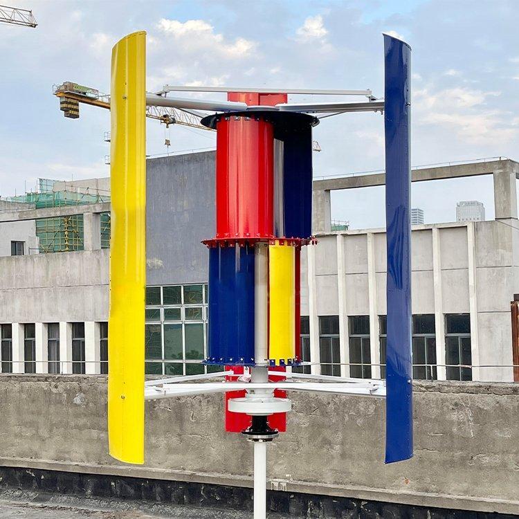 Ветрогенератор вертикальный 1-10кВт разное напряжение (арт. 25-5081103)