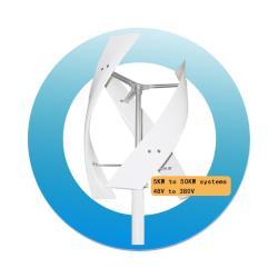 Ветротурбина горизонтальная 5KW для дома с подключением к сети (арт. 25-5081104)