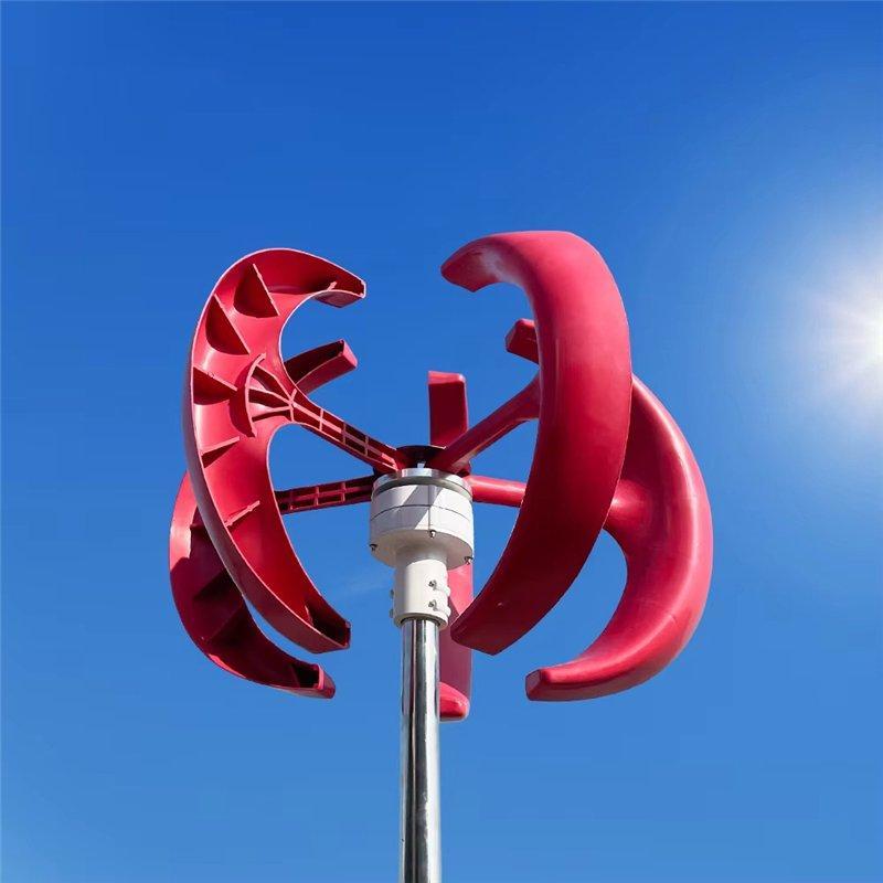 Генератор ветряной вертикальный 1кВт 12В с контроллером PWM (арт. 25-5081149)