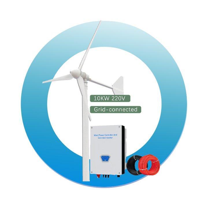 Ветрогенератор горизонтальный автономный 10 кВт для дома (арт. 25-5081153)