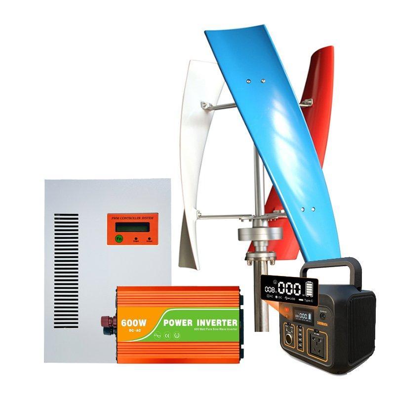 Генератор ветровой мини с контроллером портативный (арт. 25-5081195)