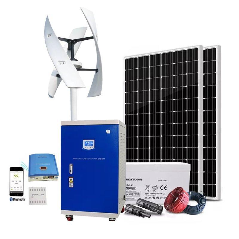 Ветрогенератор вертикальный 2KW низкошумный для дома (арт. 25-5081279)