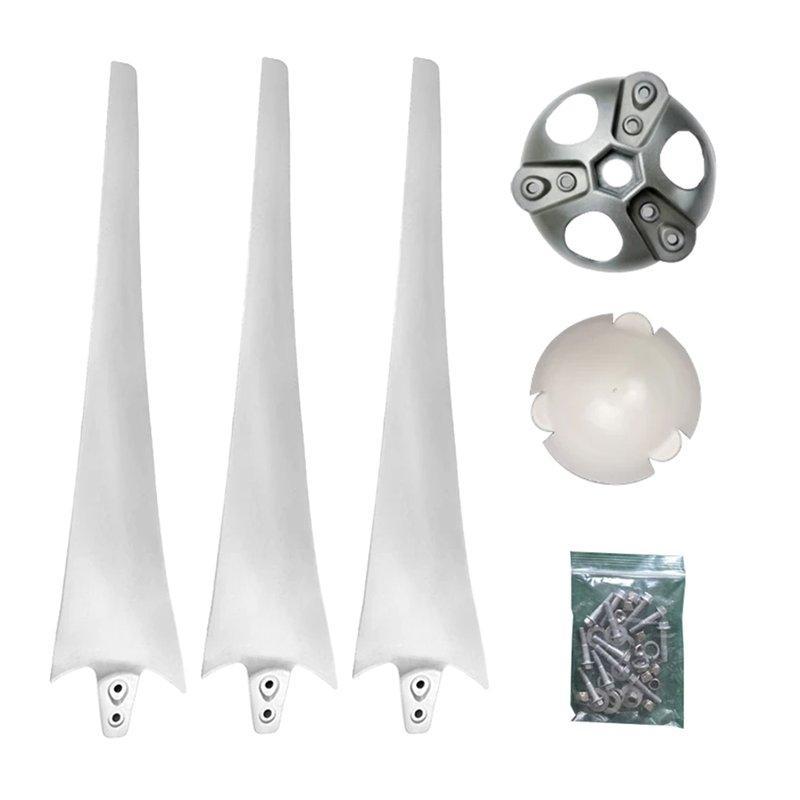 Лопасти стекловолоконные для ветрогенератора 1кВт 1м 3шт (арт. 25-5081295)