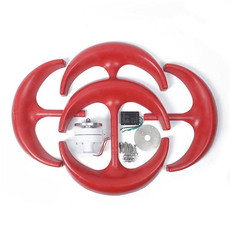 Ветрогенератор вертикальный 1-5 кВт гибридный 12-24В (арт. 25-5081328)