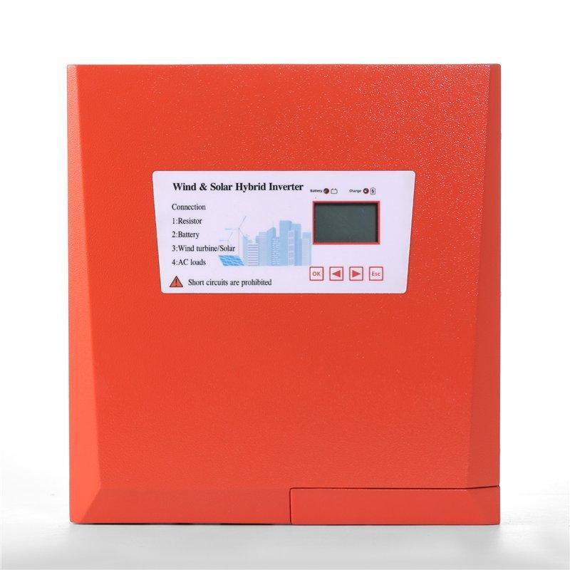 Инвертор гибридный ветро-солнечный 2кВт пик 4кВт (арт. 25-5081333)