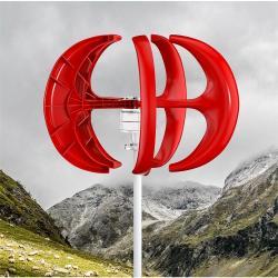 Ветрогенератор вертикальный мини 1000W 12V портативный (арт. 25-5081429)