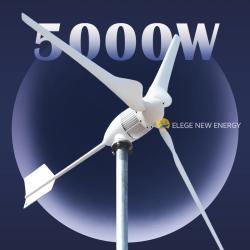 Ветрогенератор горизонтальный 48V 1-3kW с MPPT контроллером (арт. 25-5081432)