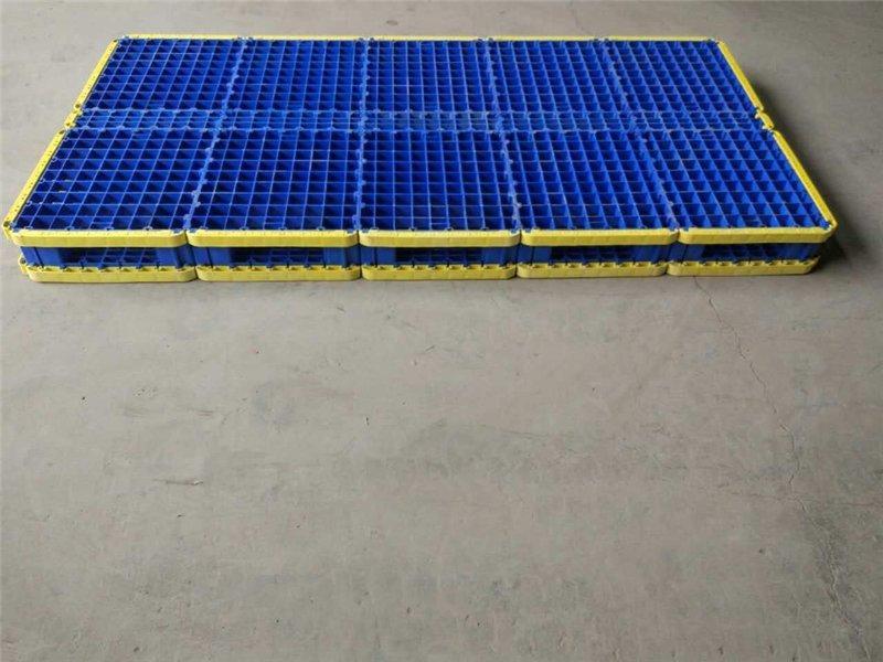 Поддон пластиковый двухсторонний усиленный для склада (арт. 25-5081446)