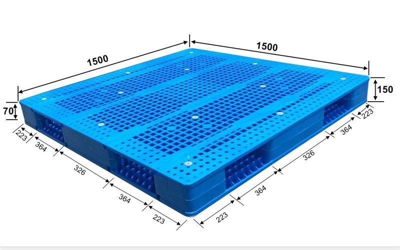 Паллеты пластиковые HDPE одноразовые 4-сторонние усиленные (арт. 25-5081495)