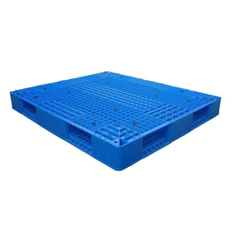 Паллет пластиковый усиленный двухсторонний 4-сторонний 1400x1200 (арт. 25-5081496)