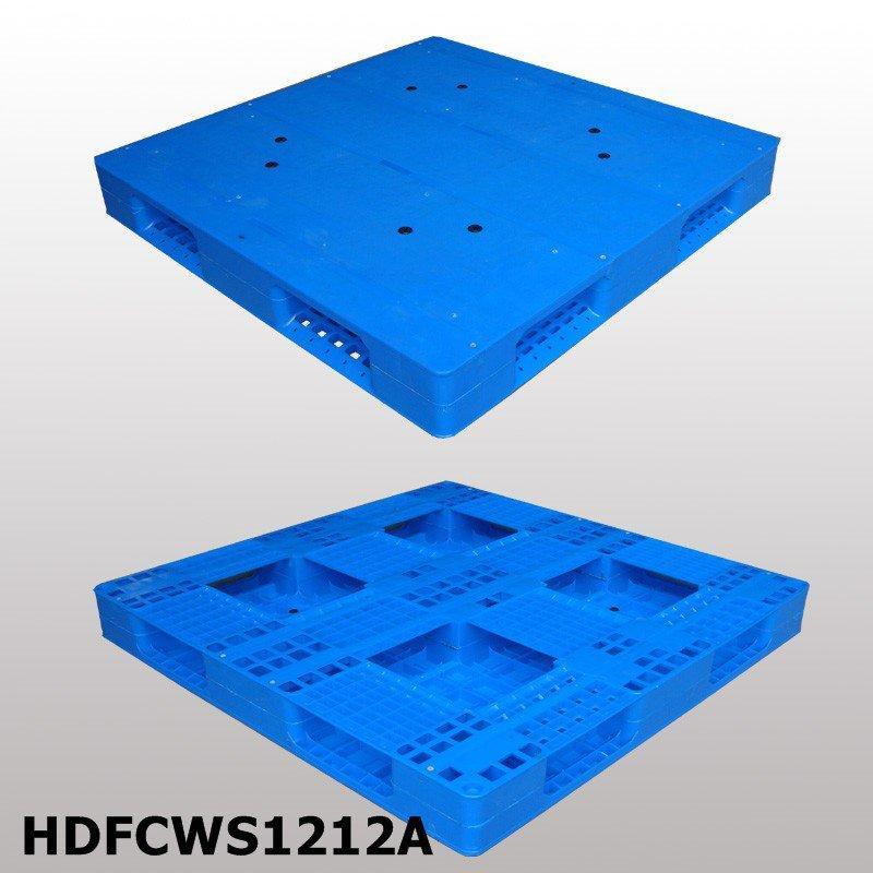 Поддон пластиковый евро 4-сторонний из HDPE PP 1200x1200 мм (арт. 25-5081512)