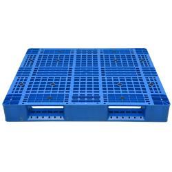 Паллет пластиковый усиленный синий 4-сторонний стандартный (арт. 25-5081516)