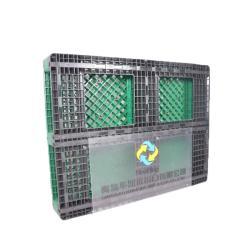 Паллет пластиковый односторонний с решеткой 4-х сторонний (арт. 25-5081535)