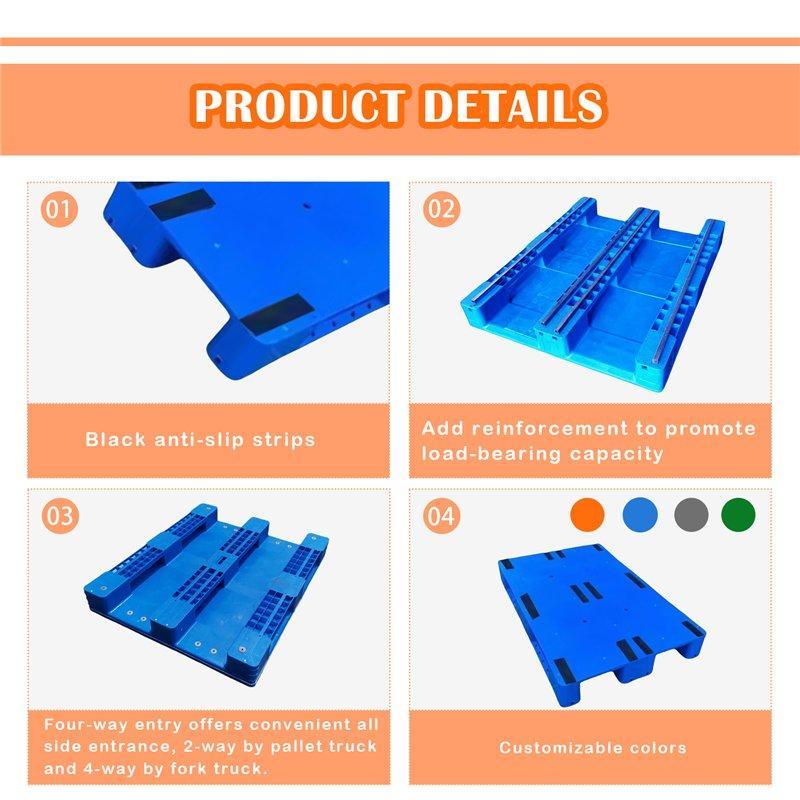 Паллет пластиковый прочный экологичный 1200x800x150 мм (арт. 25-5081540)