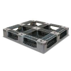 Паллеты экологичные пластиковые с доступом для погрузчика (арт. 25-5081580)