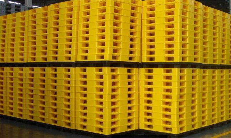 Паллеты пластиковые односторонние HDPE и PP 4-сторонние (арт. 25-5081613)