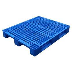 Паллет пластиковый усиленный 4-сторонний HDPE односторонний (арт. 25-5081619)