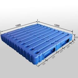 Паллет пластиковый двусторонний 4-сторонний HDPE (арт. 25-5081620)