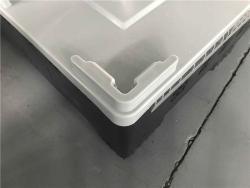 Контейнер пластиковый складной с крышкой и сетчатым дизайном (арт. 25-5081630)