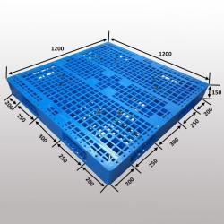 Паллеты пластиковые евро усиленные двусторонние 1200*1200 (арт. 25-5081650)