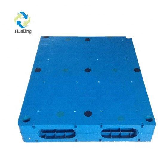 Паллет пластиковый двусторонний усиленный 4-сторонний 1000x800 мм (арт. 25-5081706)