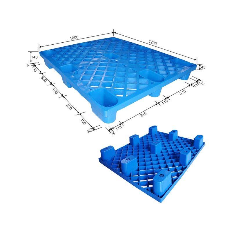 Паллет пластиковый полиэтиленовый противоскользящий легкий (арт. 25-5081707)