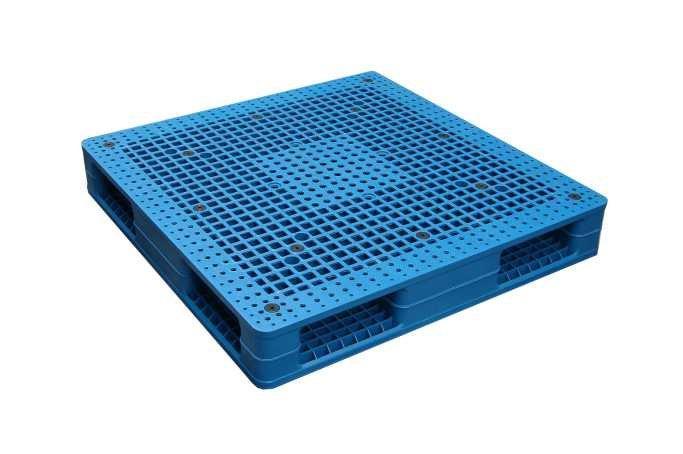 Паллет пластиковый двусторонний HDPE 1200*1000 усиленный (арт. 25-5081719)