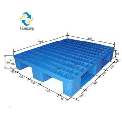 Паллет пластиковый однослойный складской на три полозья (арт. 25-5081790)