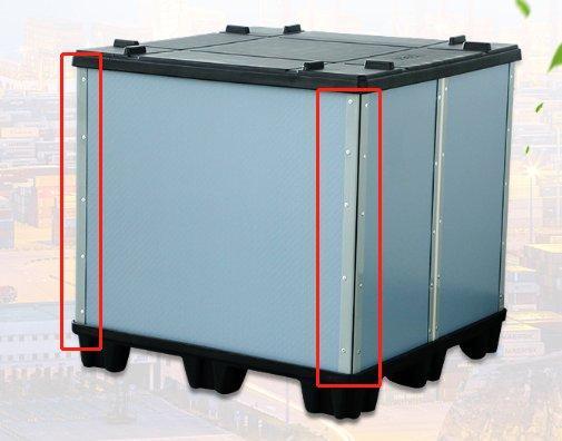 Ящик паллетный складной пластиковый для напитков (арт. 25-5081794)