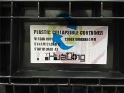 Ящик паллетный складной HDPE для хранения тяжелый (арт. 25-5081846)