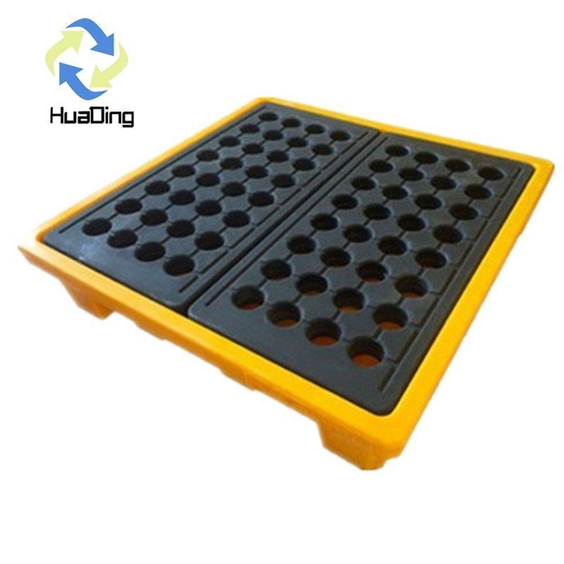 Паллет одинарный 1300x1300 мм для 4 бочек химии (арт. 25-5081852)