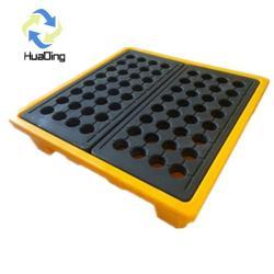 Паллет одинарный 1300x1300 мм для 4 бочек химии (арт. 25-5081852)