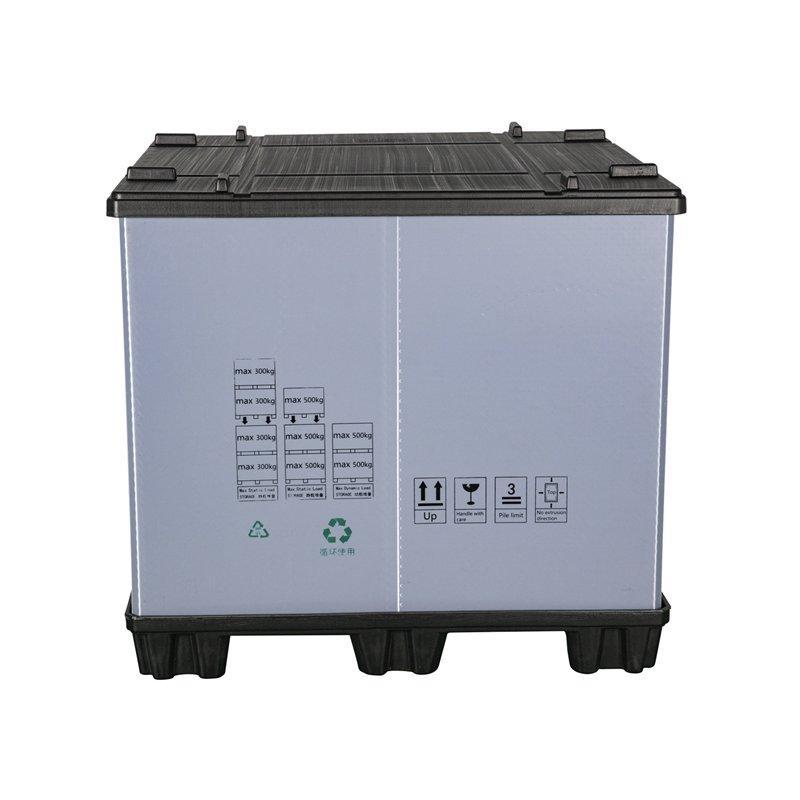 Ящик пластиковый складной паллетный для хранения и перевозки (арт. 25-5081871)