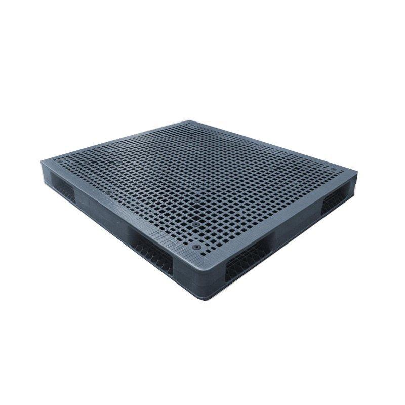 Паллет пластиковый двусторонний усиленный 1200x1200 мм (арт. 25-5081876)