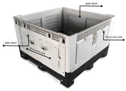 Контейнер складной пластиковый для хранения инжекционный (арт. 25-5081879)