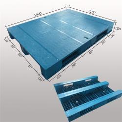 Паллет пластиковый евро HDPE/PP для стеллажей 3 полозья (арт. 25-5081910)