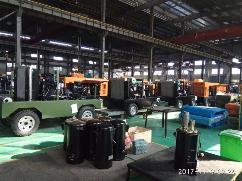 Компрессор дизельный переносной для бурения скважин (арт. 25-5082061)