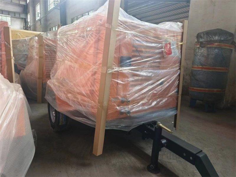 Компрессор винтовой передвижной 330cfm 8 бар для шахт (арт. 25-5082085)