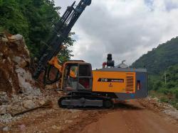 Станок буровой гусеничный с компрессором для шахт (арт. 25-5082103)