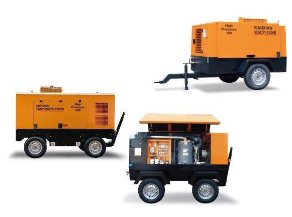 Компрессор винтовой дизельный портативный 660cfm 20Bar (арт. 25-5082374)