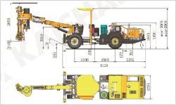 Станок буровой гидравлический для туннелей и анкеров (арт. 25-5082396)