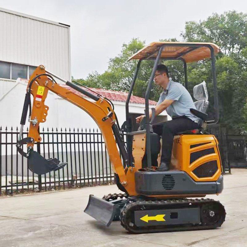 Экскаватор мини гусеничный многофункциональный 1.2 тонны (арт. 25-5082405)