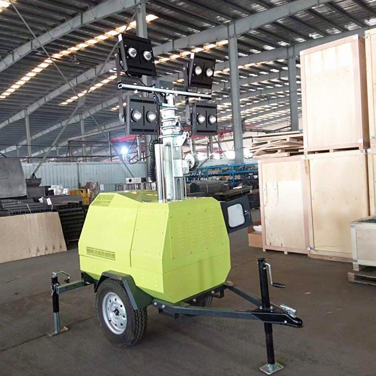 Мобильная световая башня дизельная 4*400W LED 7м 9м (арт. 25-5082413)