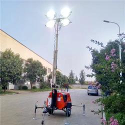 Мобильная световая башня дизельная LED 7 м (арт. 25-5082418)