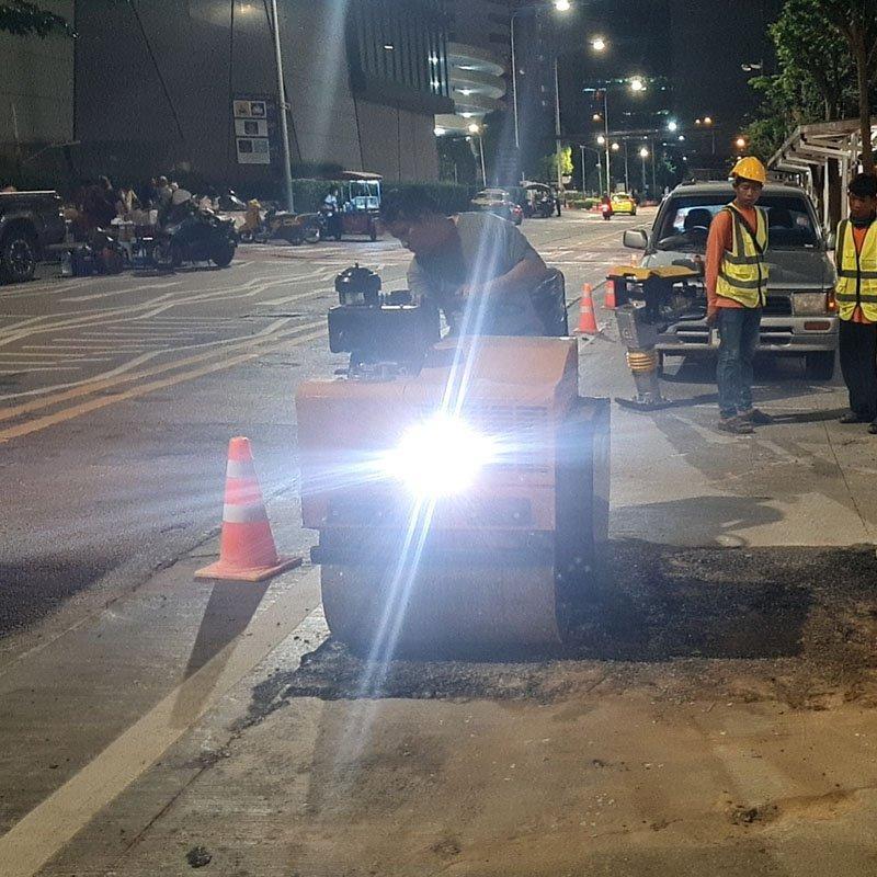 Каток дорожный вибрационный дизельный двухвальцовый 3 тонны (арт. 25-5082446)