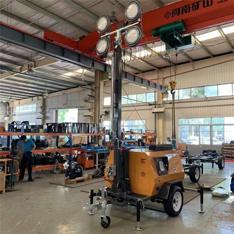 Осветительная башня мобильная LED 5м 7м 9м дизельная белый свет (арт. 25-5082447)